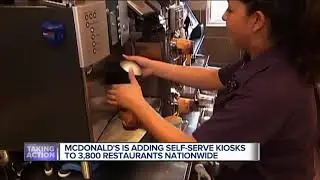 McDonald's to implement touch-screen order kiosks