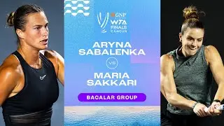 Арина Соболенко против Марии Сахари | Групповой этап финала WTA 2023 | Обзор матча WTA