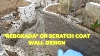 Finishing Inside of Retaining Wall DIY Backyard Koi Pond Build