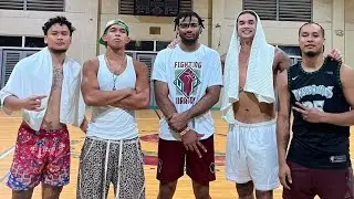 Kobe Paras, Francis Lopez, Thirdy Ravena and Juan Gomez de Liaño, They played basketball at UP DC. 🏀