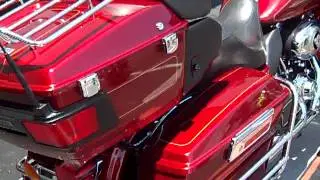 2010 Red Hot sunglo Ultra Classic only @ San Deigo Harley Davidson