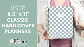 2026 Hard Cover Planner, 8.5