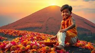Krishna Lifts Govardhan Hill: The Tale of Divine Protection