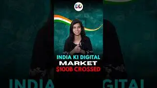 India&rsquo;s digital market has crossed $100 Billion 🚀  💼✨ #digitaldronacharya #digitalmarketingcourse