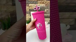 Miniso x Barbie series botol minum cup free straw 700ml Beli sekarang klik keranjang di video 👆👆👆