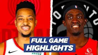 TRAIL BLAZERS at RAPTORS FULL GAME HIGHLIGHTS | 2021 NBA Season