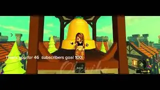 Thank you for 46 subscribers goal 100