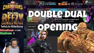 The Beezy Blessings Return - Double Dual Crystal Opening  l  Marvel Contest Of Champions