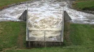 2013-06-07, Second Video of Spillway from Lake Crabtree to Crabtree Lake.