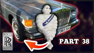 Fitting Whitewall Tyres to a Rolls-Royce Silver Spirit + More - PART 38 - Rolls Royce Restoration.
