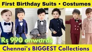 Boys First birthday Dress Chennai. Boys 1st Birthday suits Blazers Chennai. Boy First birthday dress