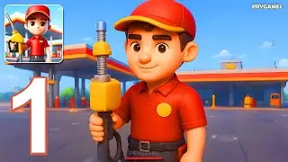 My Gas Station - Gameplay Walkthrough Part 1 - Gas Station Manager (Android, iOS)