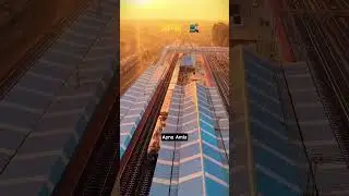 Amla❤️#city#viral#trandingshorts#india#station#train#travling#publicreaction#dronevideo#betul#new