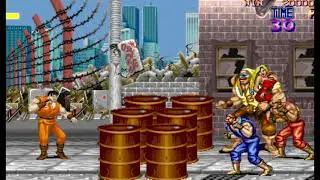 Final Fight World,   MAME 32 Gameplay  720p