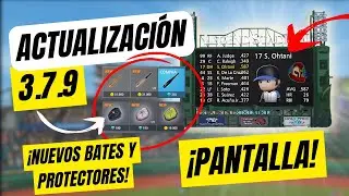 BASEBALL 9 ACTUALIZACI&Oacute;N 3.7.9 &iexcl;Nuevos BATES TORPEDO, protectores de manos y m&aacute;s!