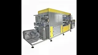 HX 71H Fully Automatic Vacuum Forming Machine， Fruit Trays Making Machine