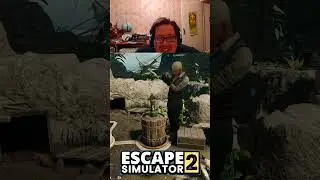 ИЗ ДЫРОЧКИ ВЫЛЕТАЕТ, В МИШЕНЬ ПРИЛЕТАЕТ😃 #escapesimulator2 #gaming #shorts