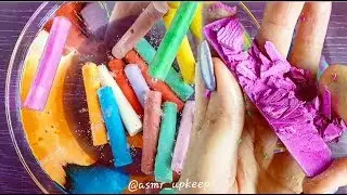 Relaxing Chalk Carving and Cutting Sounds. ASMR, no Talking