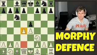 Magnus shows how to play the Ruy Lopez opening (Morphy Defense)