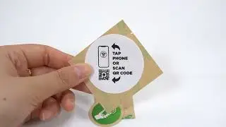 Interactive NFC Printable Paper Labels &ndash; Tap to Share | LAP