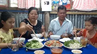Bún Xào Thịt Thăn Món Ăn Khoái Khẩu Của Mỗi Gia Đình| BQCM & Family T64