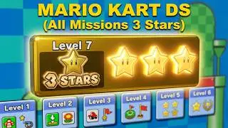 Mario Kart DS (All Missions 3 Stars)