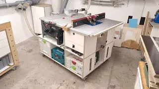 Mafell Erika 85 Module with Extension (Router) Table Build (Part 1/3)