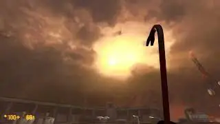 Half Life Black Mesa - Calling in an airstrike on unbeatable alien!  4k MAXX SETTINGS