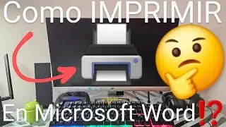 📋 Como IMPRIMIR un DOCUMENTO de WORD PASO a PASO 2026