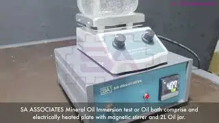SA ASSOCIATES OIL RESISTANCE TEST (IRM 902/903/ASTM FUELS) : OIL BATH
