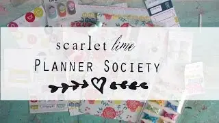 The Planner Society Kit - June Unboxing