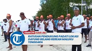 Ratusan Pendukung Padati Lokasi Dayung Belang Rerean Maluku Tenggara