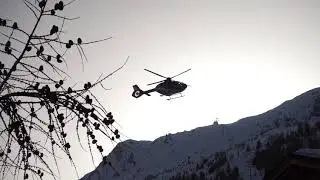 Heli evac from the Etherolla run on Feb 23 2021