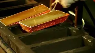 Making 400oz Cast Gold Bars 🏭🔥🥇