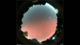 Aurora boreale Asiago Italy 11/10/2024 - Asiago Astrophysical Observatory-AsiagoNightSky 2024.10.11