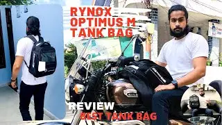 Rynox Optimus M Tank Bag Review II Royal Enfield Meteor 350 #rynox #tankbag #royalenfield #meteor