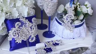 Wedding decor Handmade wedding accessories Wedding glasses&nbsp;Wedding candles Свадебные бокалы VIZZARA