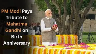 PM Narendra Modi honors Mahatma Gandhi&rsquo;s legacy, praising his courage, simplicity, and compassion.