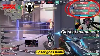 Final Moments of FPX vs Team Heretics Elimination Match Masters Shanghai