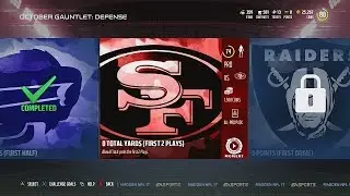 Madden NFL 17 | MUT October Gauntlet Defense Challenge #12 | 0 Total Yards (First 2 Plays)