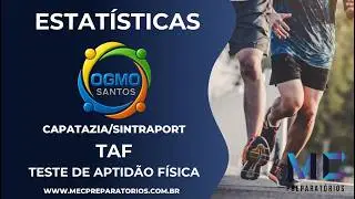 TAF OGMO Santos (IDCAP): Estat&iacute;sticas Oficiais, Reprova&ccedil;&atilde;o por Exerc&iacute;cio e o Que Decidiu a Prova