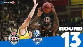 Lessort inspires, Partizan books playoffs spot!  | Round 13, Highlights | 7DAYS EuroCup