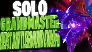 Solo Flawless Heist Battleground Europa Grandmaster Nightfall (Season Of Witch) [Destiny 2]