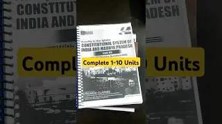 MPPSC Prelims English Booklist | Bhopal | MPPSC Preparation | Units 1-10 complete booklist
