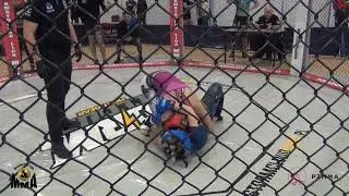 Puchar Europy MMA 2021 Kobiety OFS 66 kg Gackowska K vs Nowak Ż