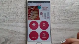 Мобильное приложение  от интернет магазина Crystal Nails