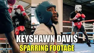 Keyshawn Davis Sparring Footage