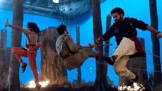 RRR movie - Climax making and VFX | Ramcharan | Junior NTR | SS Rajamouli
