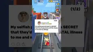 Part 1 My Selfish Parents Secret Hide Me #reddit #redditstories #subwaysurfs #storytime #shoets