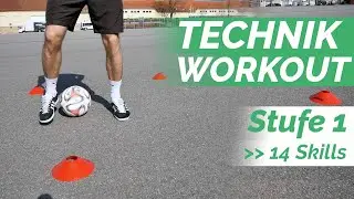 Technik Workout zum Mitmachen zu Hause - Stufe 1